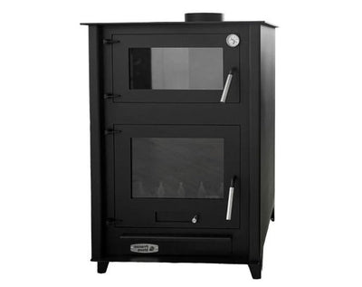 Estufa de Leña ETNA 13 kW con Horno | Acero 4 mm, EcoDesign 2022